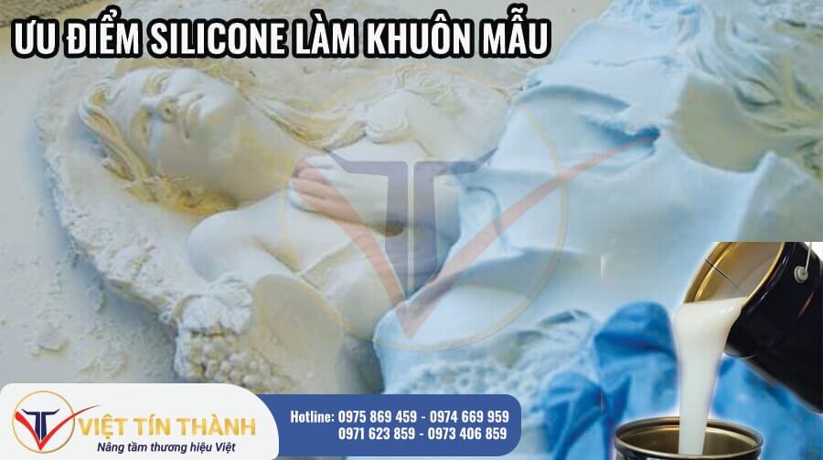 silicone làm khuôn mẫu